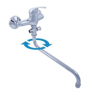 Смеситель для ванны Rav Slezak  SAZAVA SA056.5 хром